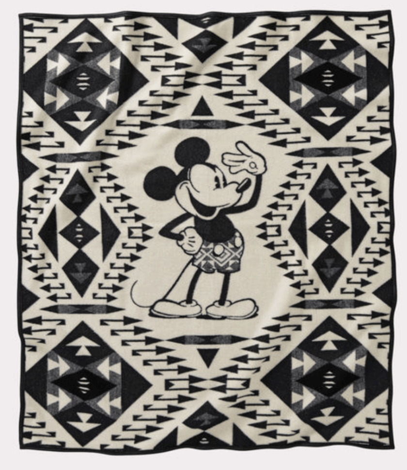 pendleton mickey mouse 90 birthday true original disney style