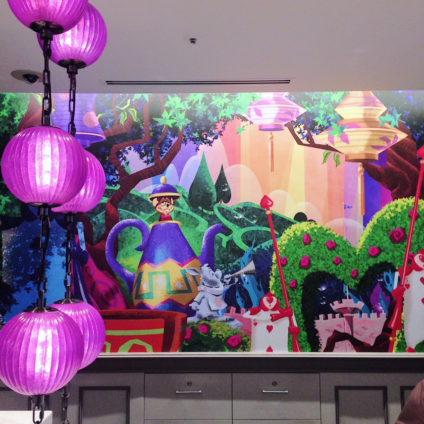 tokyo disney resort celebration hotel alice in wonderland disney style japan