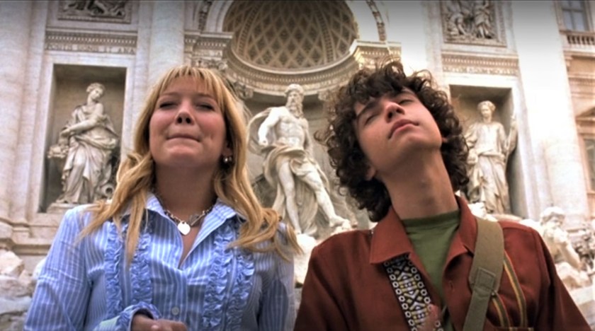 lizzie mcguire movie hilary duff trevi fountain